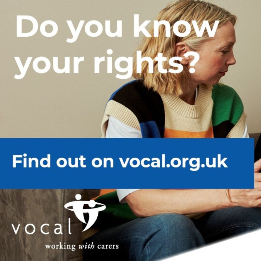 A person sitting and looking to the side with text 'do you know your rights?'
