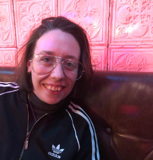 A photo of Joanna smiling