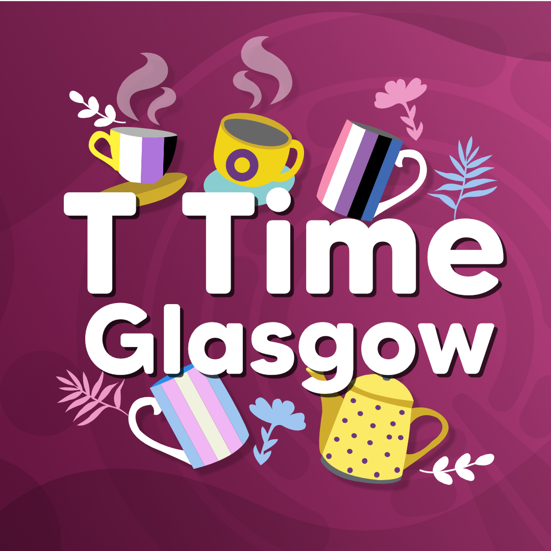 Cups and mugs in different trans identity flags