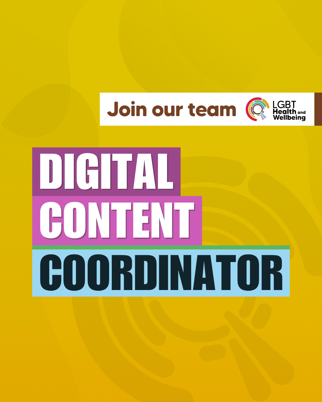Join our team: Digital Content Coordinator