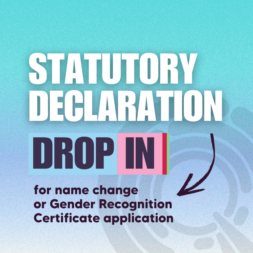 Statutory Declaration Drop In