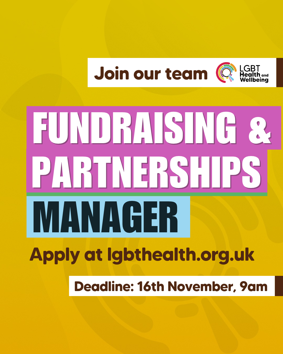 Fundraising & Partnerships Manager